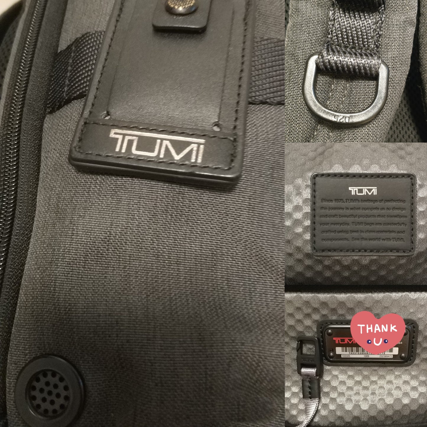 TUMI 232389AT2 Alpha Bravo Anthracite Backpack