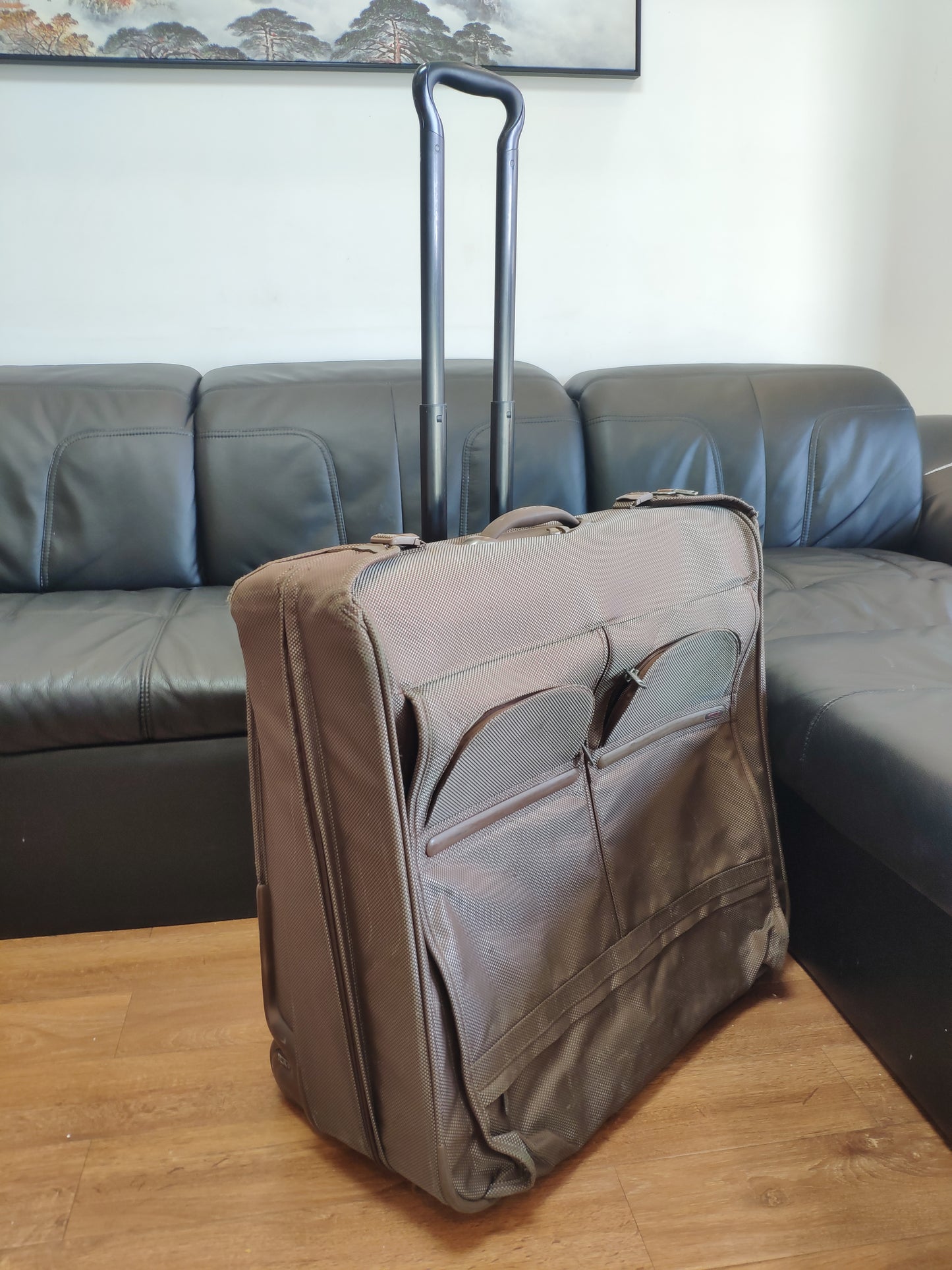 TUMI Alpha Long Wheeled Rolling Garment Bag Wardrobe