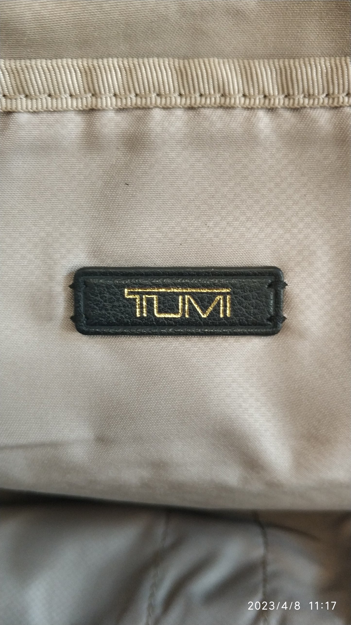 TUMI Voyageur Halle Leather Backpack Black