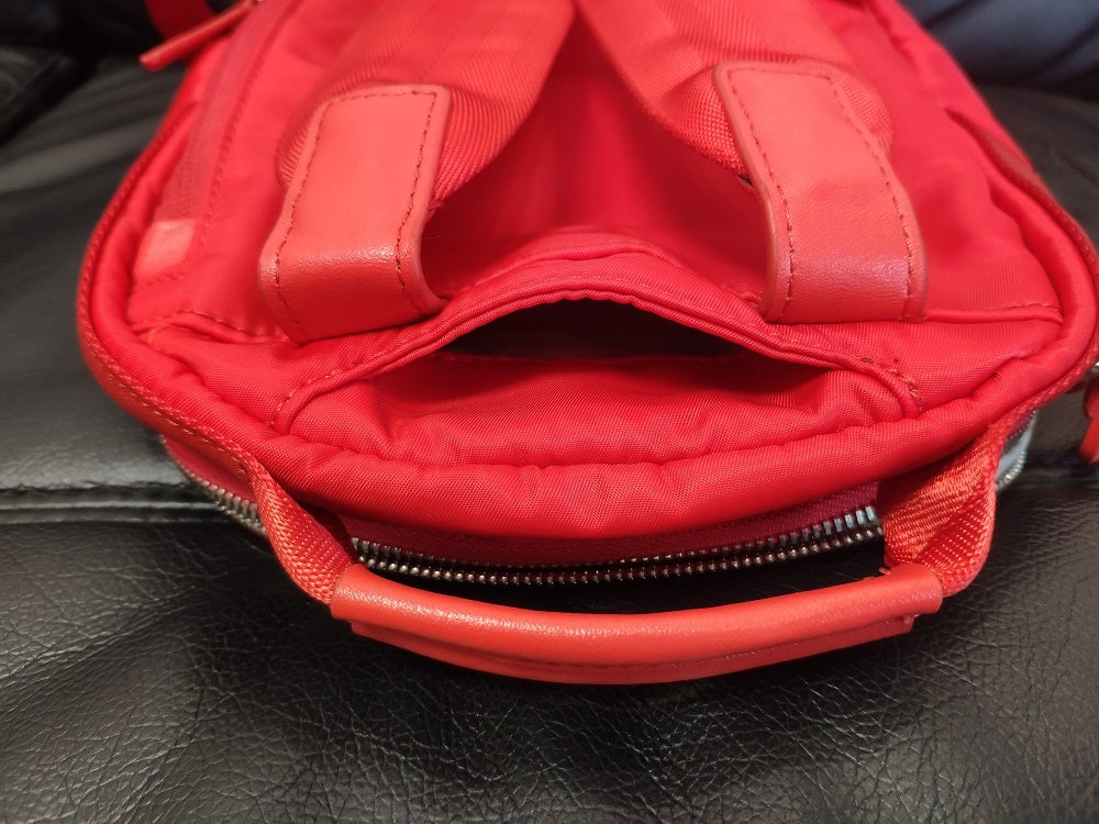 TUMI Voyageur Woman Backpack Red Nylon Small