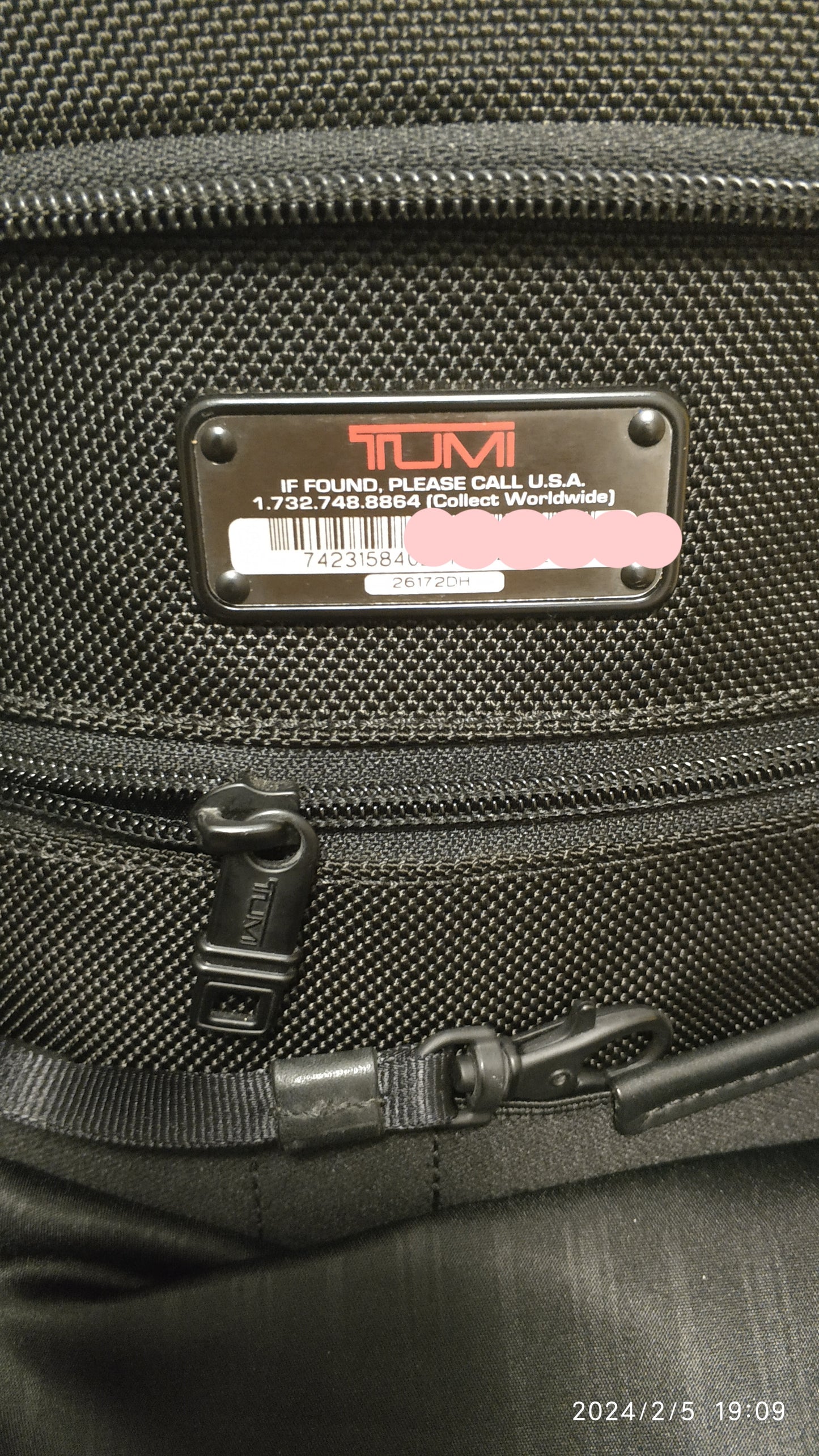 Tumi Alpha 26172DH Slim Laptop Brief Pack