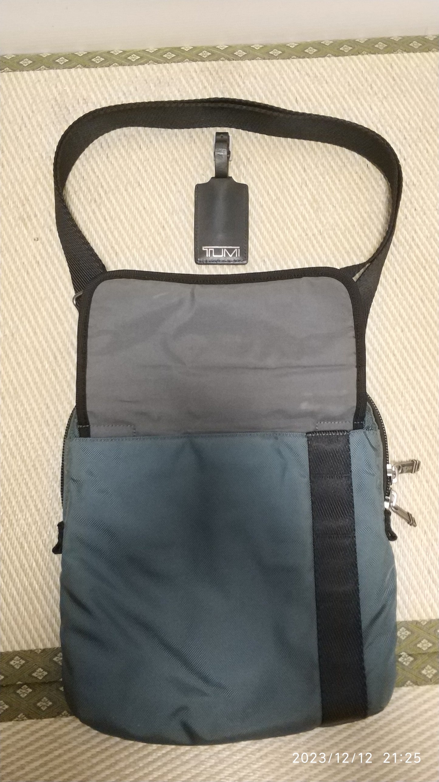 Tumi Alpha Bravo Ballistic Nylon Flap Crossbody Bag 69304SBDO