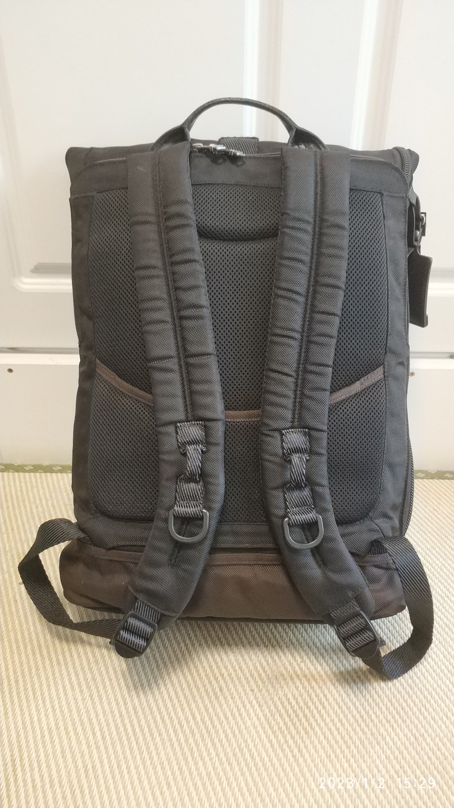 Tumi Alpha Bravo Luke Roll-Top Backpack, Hickory, One Size 222388HK2