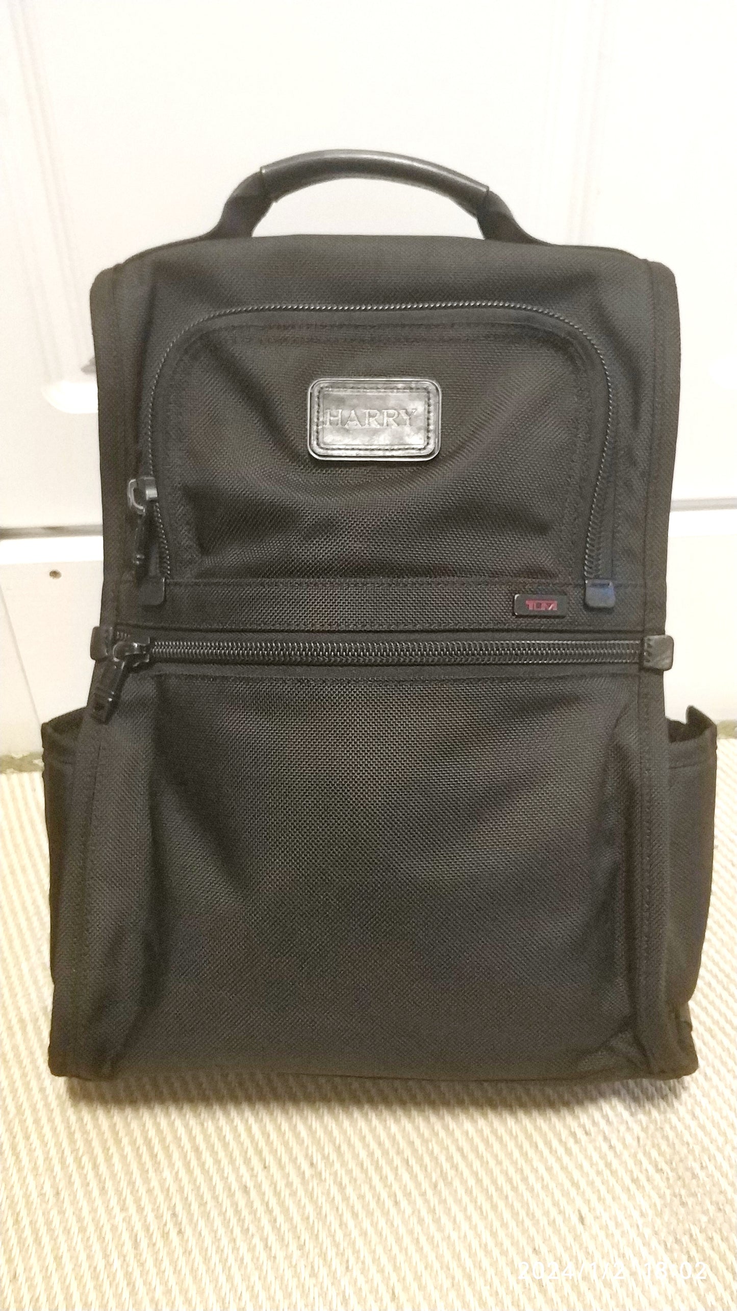 Tumi Alpha Fxt 16 Business Slim Solutions Brief Pack Backpack 26177 Ret $375