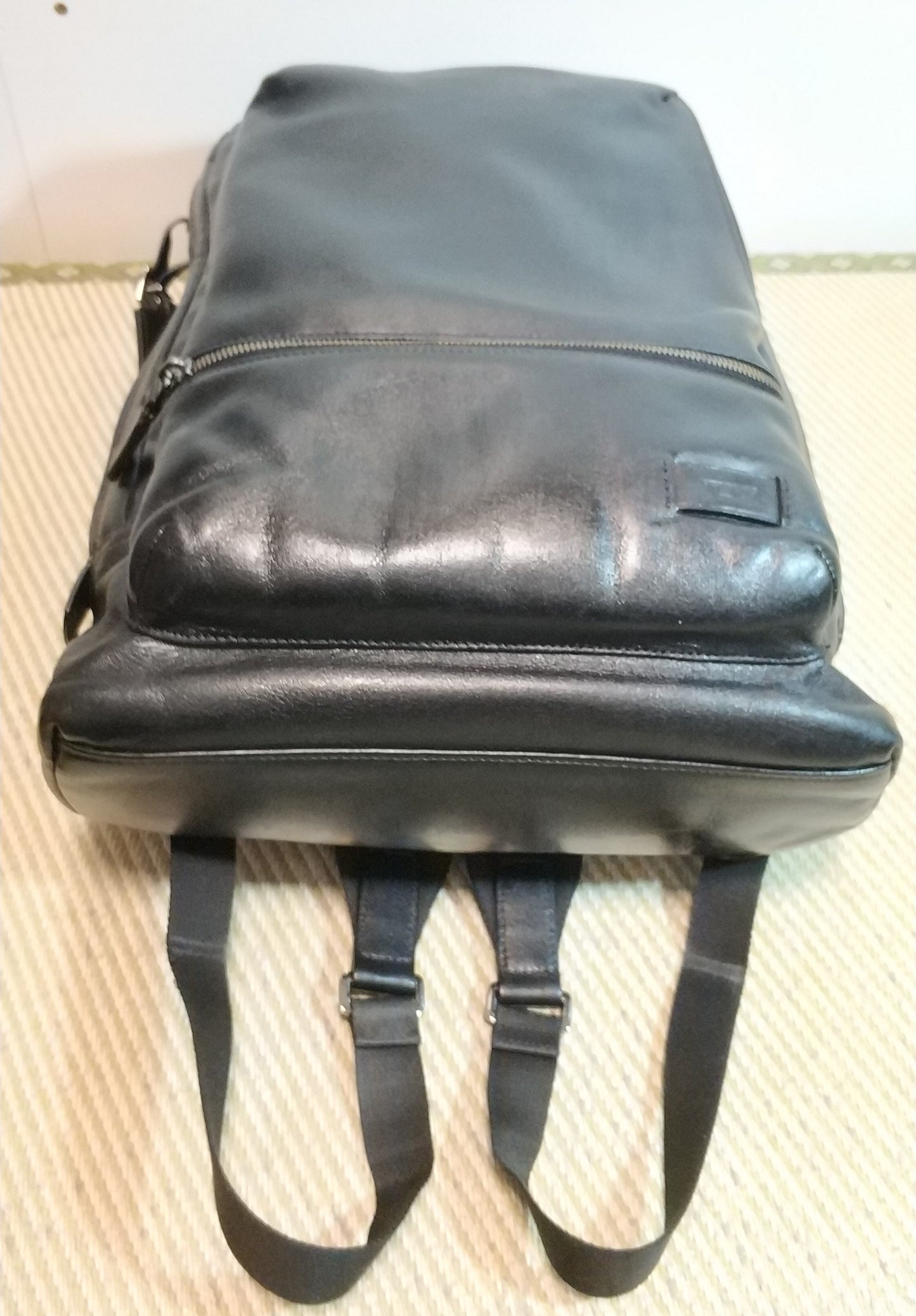 Tumi Harrison Bates Backpack Black Leather 63011D