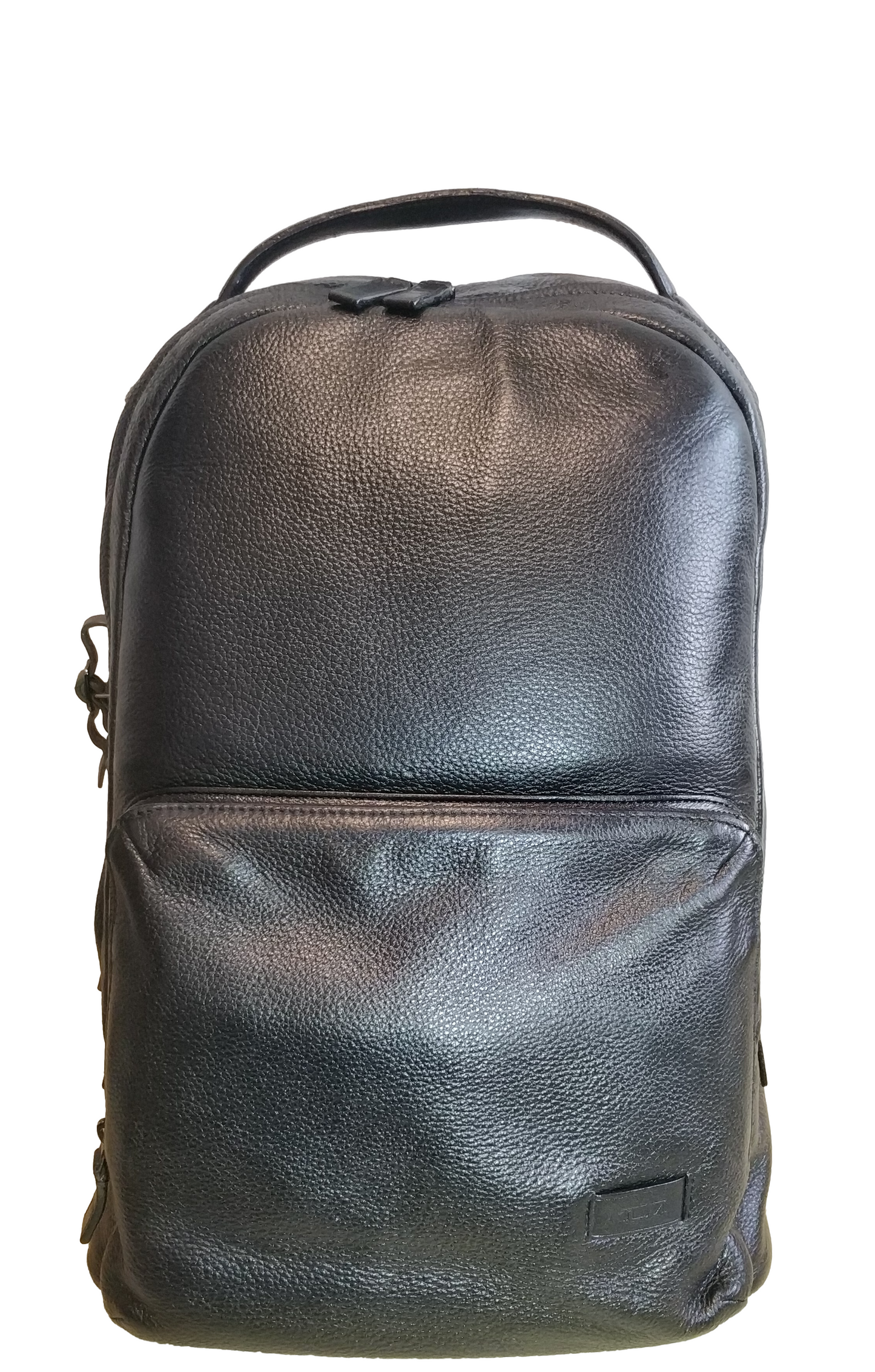 Tumi Harrison Webster Leather Laptop Backpack-Black Pebbled 63023DP