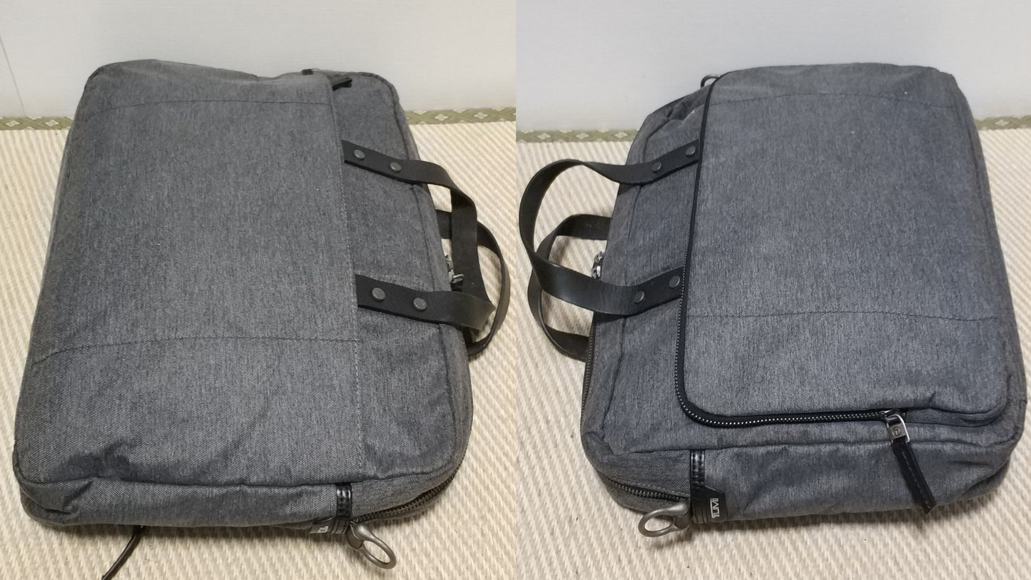 Tumi T-Tech Forge Newton Canvas Slim Deluxe Portfolio