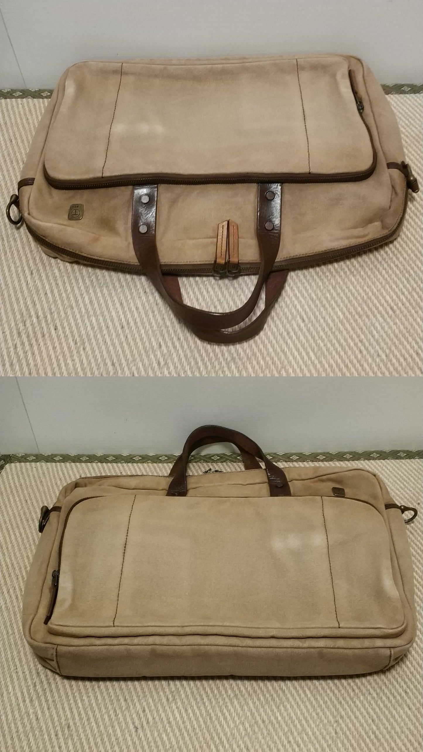 Tumi T-Tech Forge Newton Canvas Slim Deluxe Portfolio