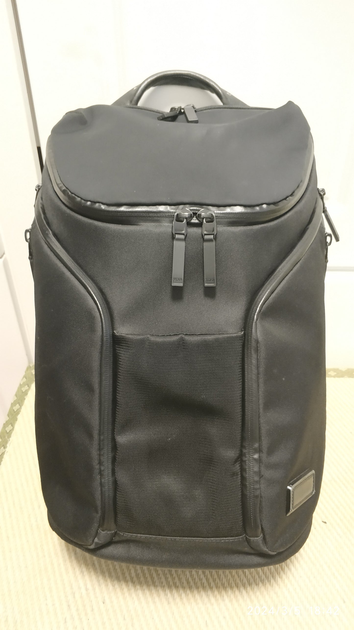 Tumi Tahoe Backpack Black with Rain Cover 798649D