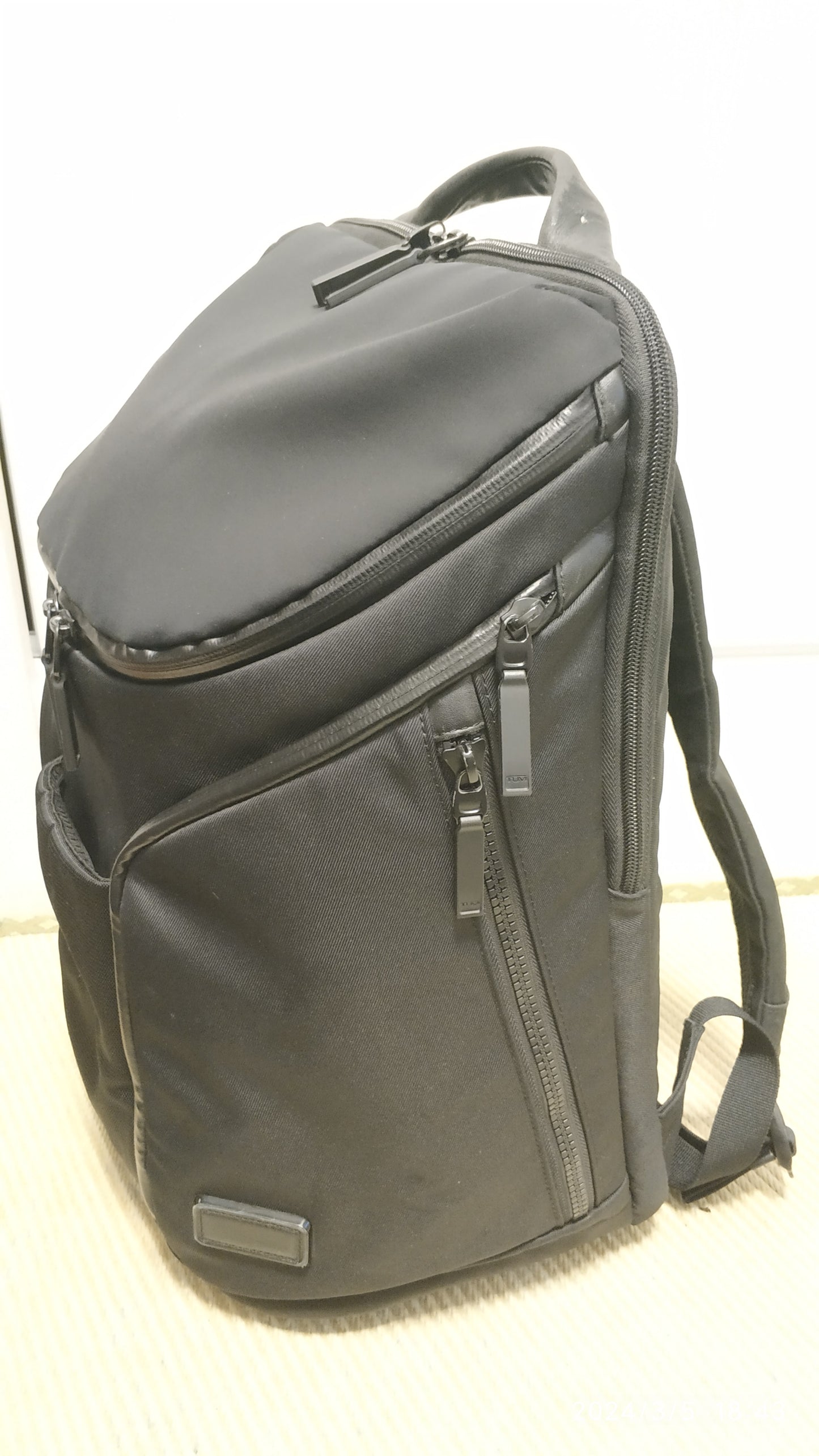 Tumi Tahoe Backpack Black with Rain Cover 798649D