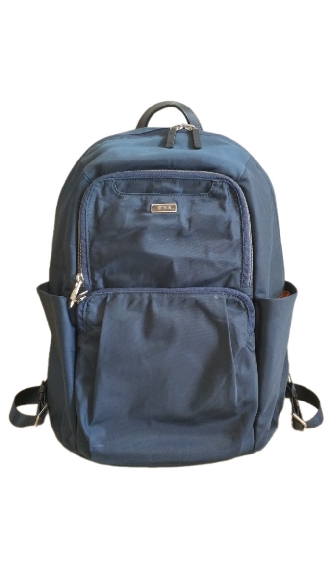 Tumi Voyageur Nylon Backpack Blue