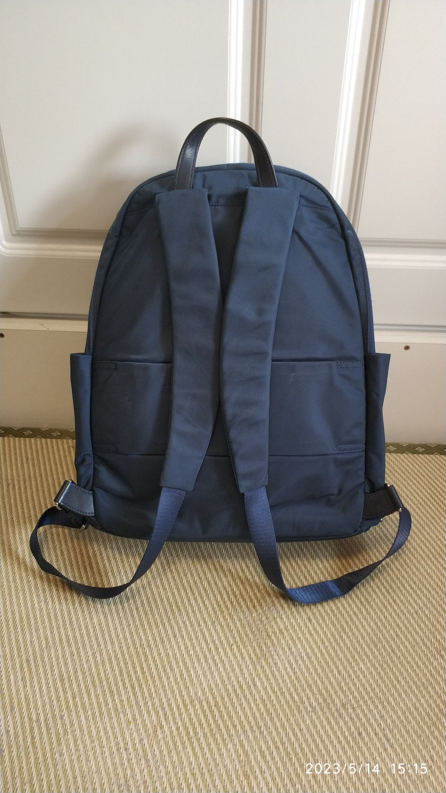 Tumi Voyageur Nylon Backpack Blue