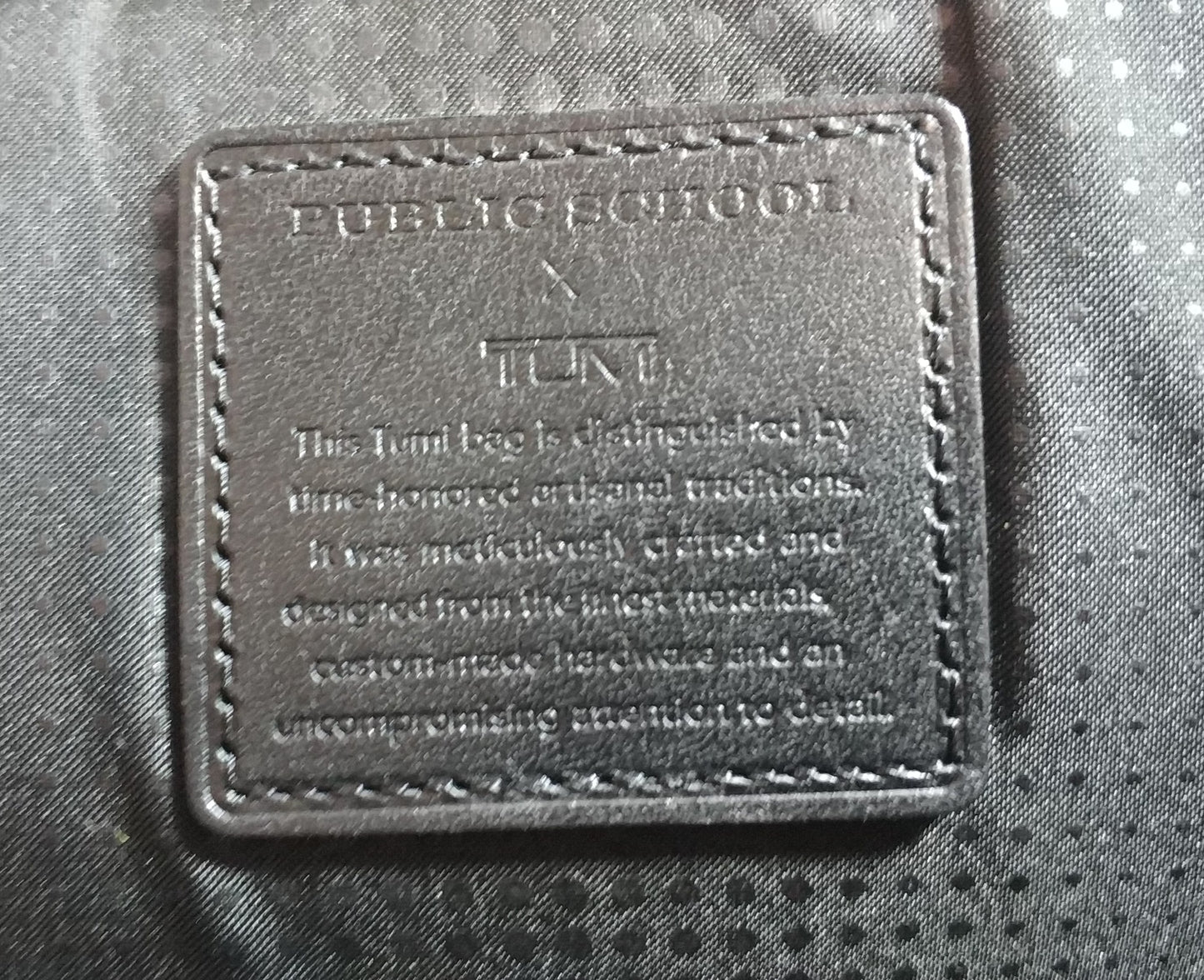 Tumi x Public School Backpack 62801DPSC