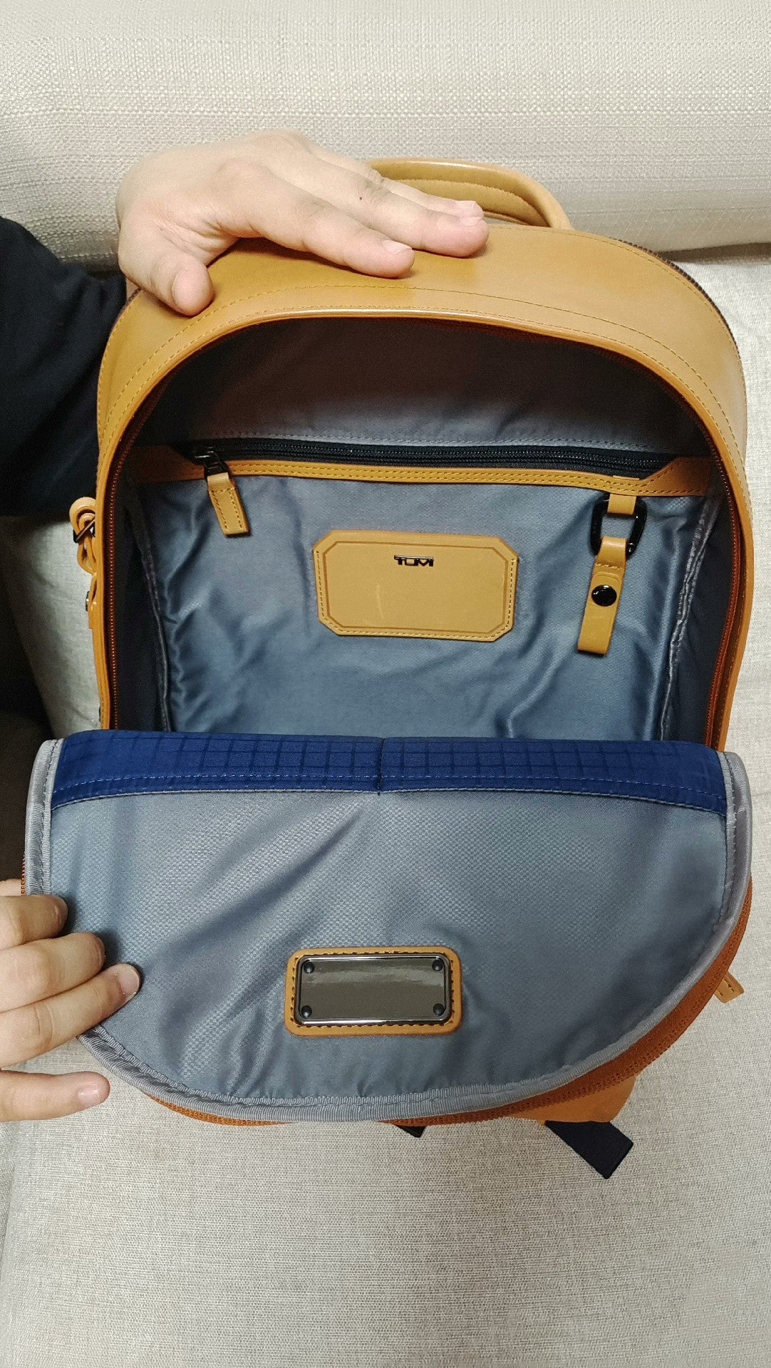 Tumi Ashton Morrison Leather Backpack 0933256BOC