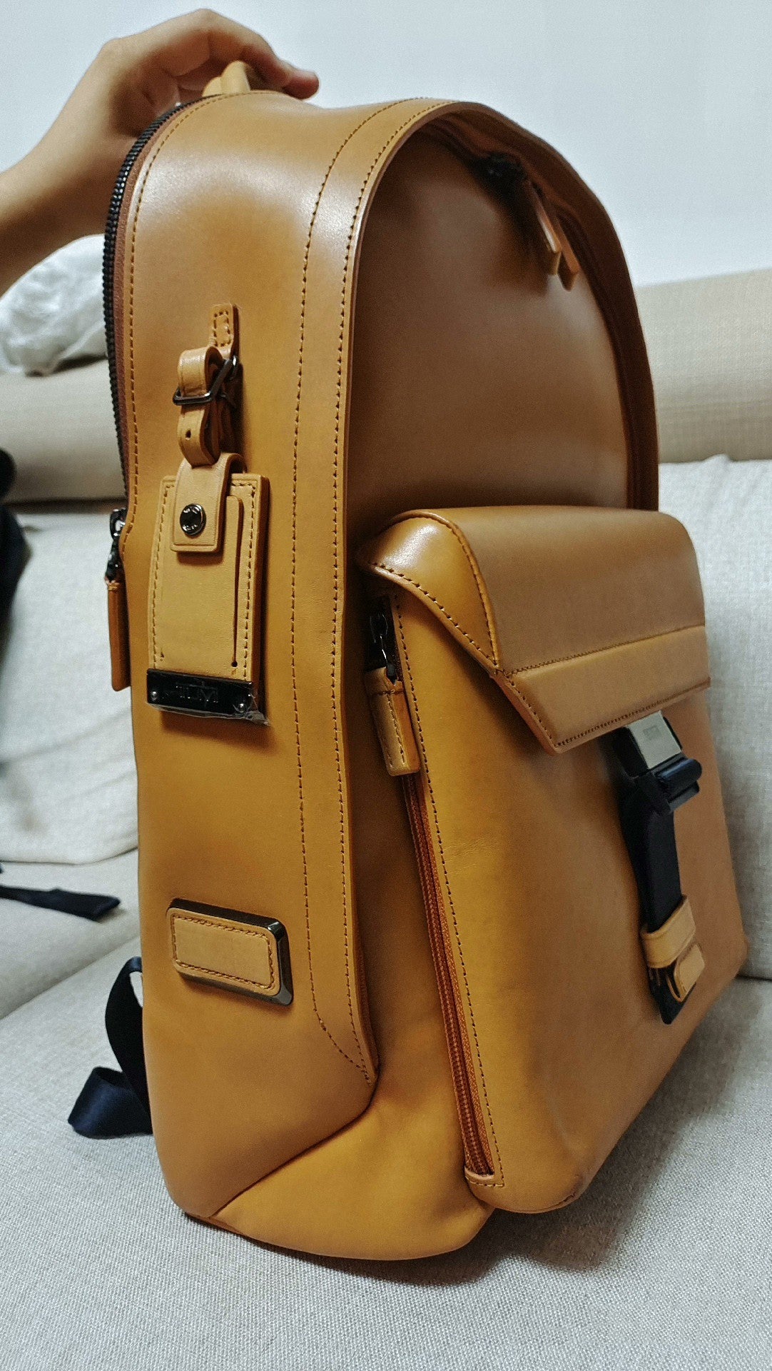 Tumi Ashton Morrison Leather Backpack 0933256BOC